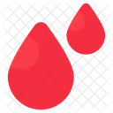 Blood Donation Blood Drops Blood Droplets Icon
