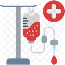 Blood Donation Healthcare Charity Icon