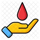 Blood Charity Blood Donation Blood Saving Icon
