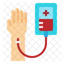 Blood Donation Transfusion Icon