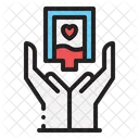 Blood Donation Hand Blood Icon