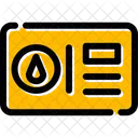 Blood Donor Card  Icon
