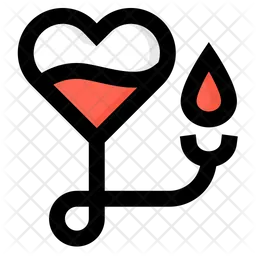 Blood Donor Love  Icon