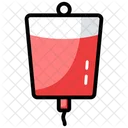 Blood Bottle Blood Drip Medication Icon