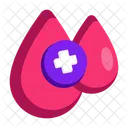 Red Blood Care Icon