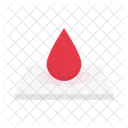 Blood Drop Bloodbank Icon