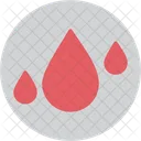 Blood Drops Rain Icon