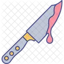 Blood Drop Bloody Knife Halloween Bloody Knife Icon