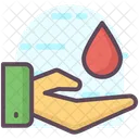 Blood Drop Blood Donation Blood Transfusion Icon