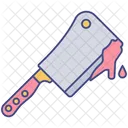 Blood Drop Bloody Knife Butcher Knife Icon