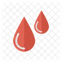 Drops Blood Test Icon