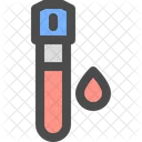 Blood Flask Test Icon