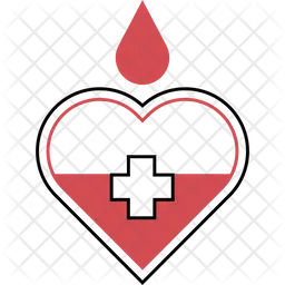 Blood Giving  Icon