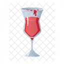 Blood Glass Glass Bloody Icon