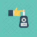 Glucose Monitoring Blood Icon