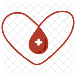 Blood Heart  Icon