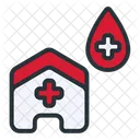 Blood Home Donation  Icon
