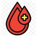 Blood Blood Donation Healthcare And Medical Icon