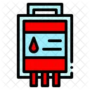 Blood Heart Bag Icon