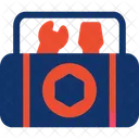 Blood Drops Rain Icon