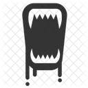 Blood Draculas Mouth Fang Icon