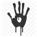 Blood Evidence Halloween Icon
