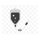 Blood Glyph Style Medical Icon Hospital Icône