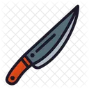 Blood Knife Halloween Design Icon