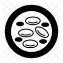 Blood Microscopic View Icon