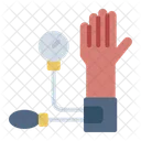 Blood Pressure Tensimeter Arm Icon