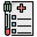 Blood report  Icon