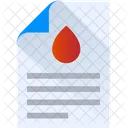 Blood Report  Icon