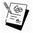 Blood Report  Icon