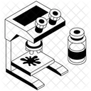 Microscope Research Testing Icon