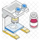 Microscope Research Testing Icon