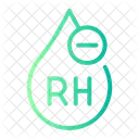 Blood Rh Negative Blood Test Healthcare And Medical Icon