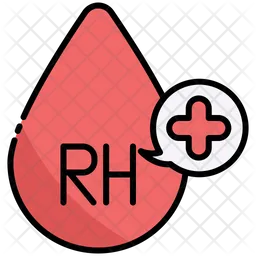 Blood rhesus  Icon