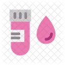 Medical Healthy Blood Sample Icon