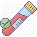 Sample For Lab Sample In Flask Test Icon