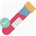 Sample For Lab Sample In Flask Test Icon