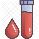 Blood Sample Test Tube Icon
