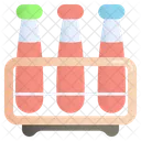 Blood Sample Chemistry Laboratory Icon