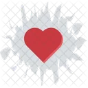 Blood Spatter Blood Splash Bloody Heart Icon