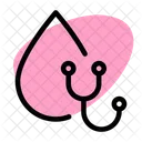 Blood Stethoscope  Icon