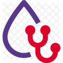 Blood Stethoscope  Icon