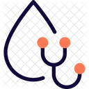 Blood Stethoscope  Icon