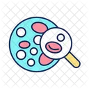 Blood studying process  Icon
