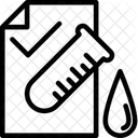혈액 검사  아이콘
