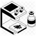 Microscope Research Testing Icon