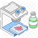 Microscope Research Testing Icon